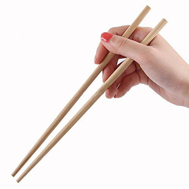 Alt view image 4 of 4 - ROYALNA 500 pairs Palillos UV Treated Premium Disposable Bamboo Chopsticks Sleeved and Separated (Bamboo, 500 pairs)
