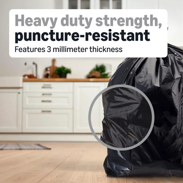 Alt view image 2 of 4 - Contractor Bag - 42 Gallon - 50 Count - 3 Mil (Previously AmazonCommercial)