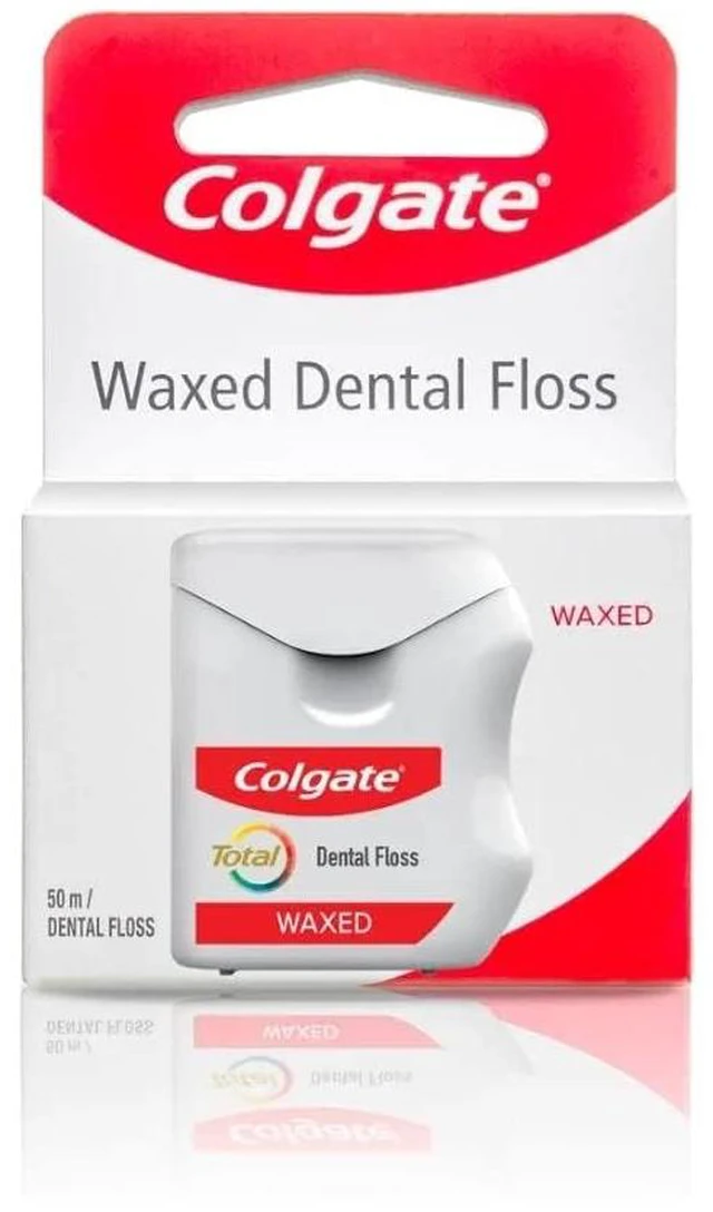 Main image of Waxed Dental Floss for Improved Mouth Health 50 Mtr Pack of 6
