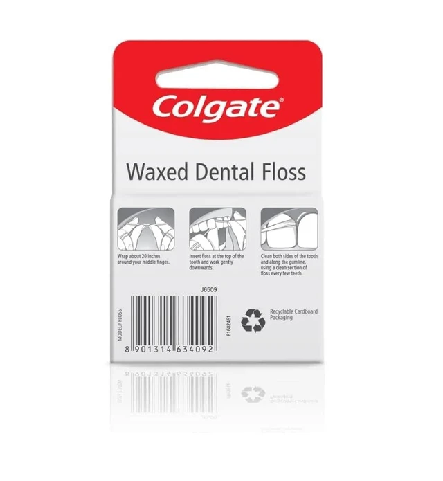 Alt view image 2 of 3 - Waxed Dental Floss for Improved Mouth Health 50 Mtr Pack of 6