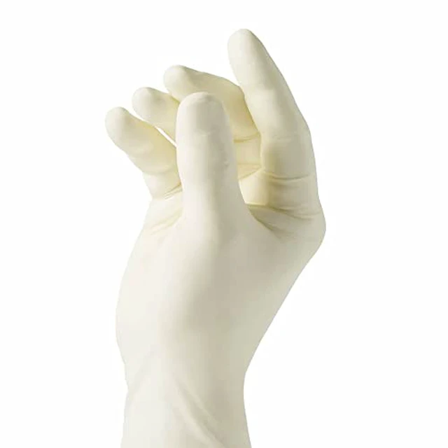 Alt view image 2 of 2 - Comfort Wear Latex Exam Gloves, Powder-Free, One Size Fits Most, 100 count
