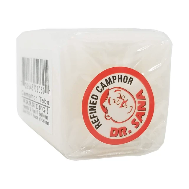 Alt view image 2 of 3 - Refined Camphor Block. Multi-Use. Prevents Musty Odors, Stops Silverware and Tools from Rusting. 1 Block. 4 Tablets. Pack of 6