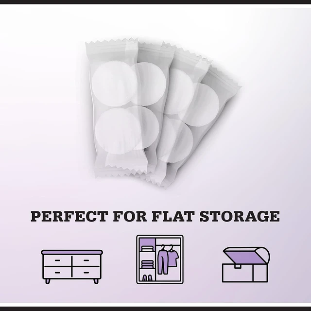 Alt view image 5 of 7 - Moth-Tek Lavender Moth Ball Packets - 12 oz | Closet & Drawer Moth Killer - Kills Clothes Moths - Carpet Beetles - Eggs & Larvae - No Mess Flat Storage Protection