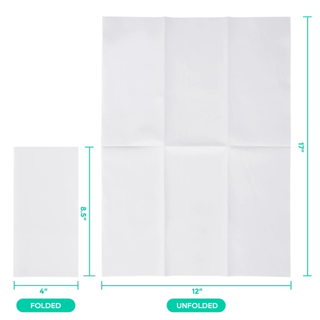 Alt view image 5 of 7 - 200PACK Disposable Hand Towels for Bathroom, Soft and Absorbent Paper Guest Towels Disposable Decorative Bathroom Hand Napkins for Kitchen, Parties, Weddings, Dinners