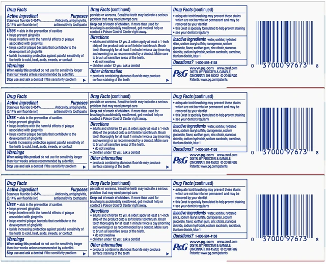 Alt view image 2 of 7 - Pro-Health Smooth Formula Toothpaste, Clean Mint, 4.6 oz, Pack of 3 (Packaging May Vary)