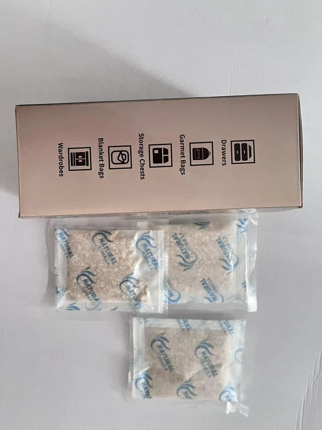 Alt view image 6 of 7 - 10 Pack Natural Moth Repellent for Clothes Indoor Use, Alternative Moth Balls Moth Traps for Clothes, Peppermint and Thyme Essential Oils Effectively Keep Moths Away from Closet Drawers Woolen Silk