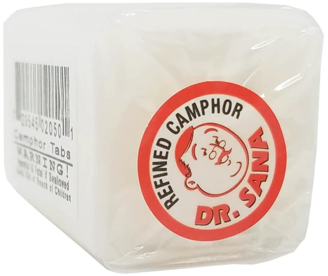 Alt view image 2 of 6 - Refined Camphor Block. Multi-Use. Prevents Musty Odors, Stops Silverware and Tools from Rusting. 1 Block. 4 Tablets. Pack of 12