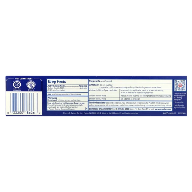 Alt view image 7 of 7 - Advance White Extreme Whitening Toothpaste - 6 Oz (Pack of 6)