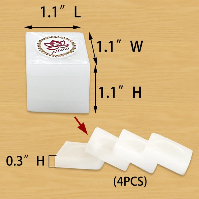 Alt view image 5 of 7 - 300Grams Natural Camphor Blocks 64-Tablets Refined Pure Camphor Cubes for Indian Pooja Alcanfor Tablets Religious Purpose Kapoor for Pooja Odor Eliminator Incense Ideal Indian Ritual