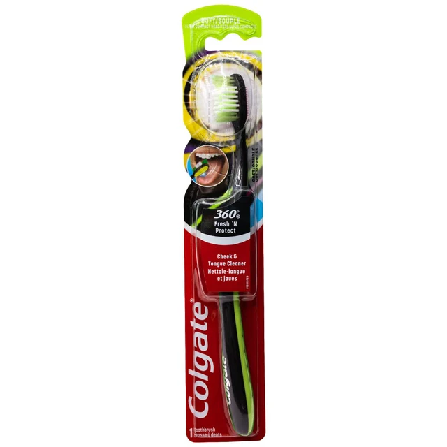 Alt view image 5 of 7 - 360 Fresh N' Protect Toothbrush, Ultra Compact, Soft (Colors May Vary) - Pack of 6