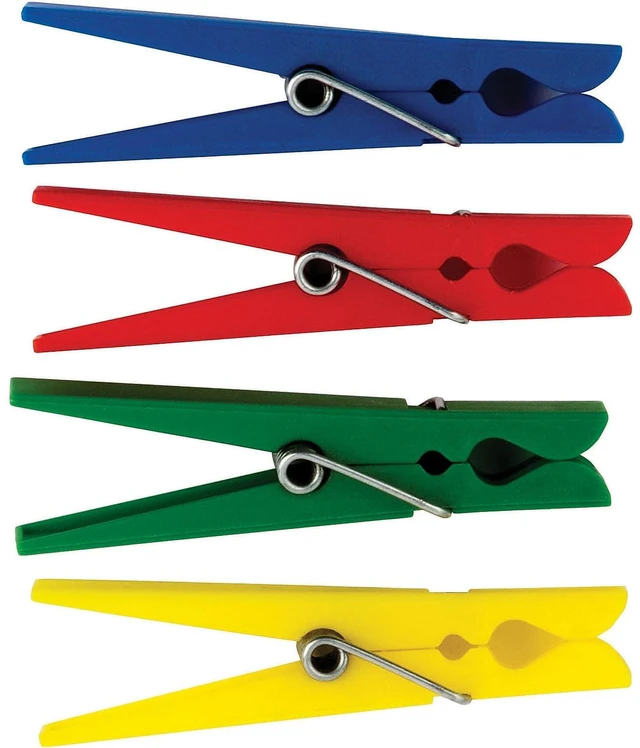 Main image of Plastic Clothespins (20649)