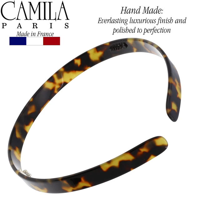 Alt view image 5 of 7 - Paris CP2003 French Headband for Women, Handmade Tokyo, Strong Hold Grip Women's Hair Band, Ligth and Very Flexible, No Slip Durable Styling Girls Hair Accessories, Made in France