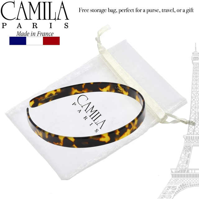 Alt view image 6 of 7 - Paris CP2003 French Headband for Women, Handmade Tokyo, Strong Hold Grip Women's Hair Band, Ligth and Very Flexible, No Slip Durable Styling Girls Hair Accessories, Made in France