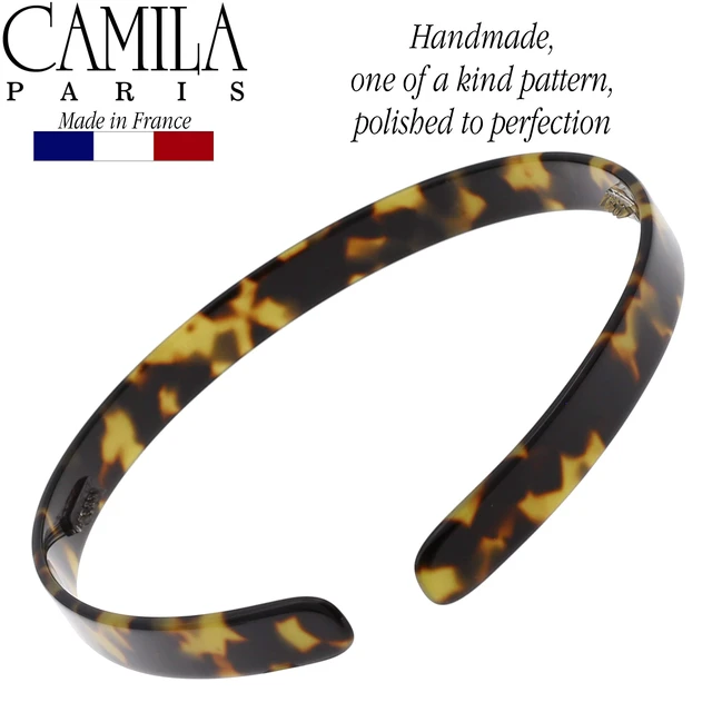Alt view image 7 of 7 - Paris CP2003 French Headband for Women, Handmade Tokyo, Strong Hold Grip Women's Hair Band, Ligth and Very Flexible, No Slip Durable Styling Girls Hair Accessories, Made in France