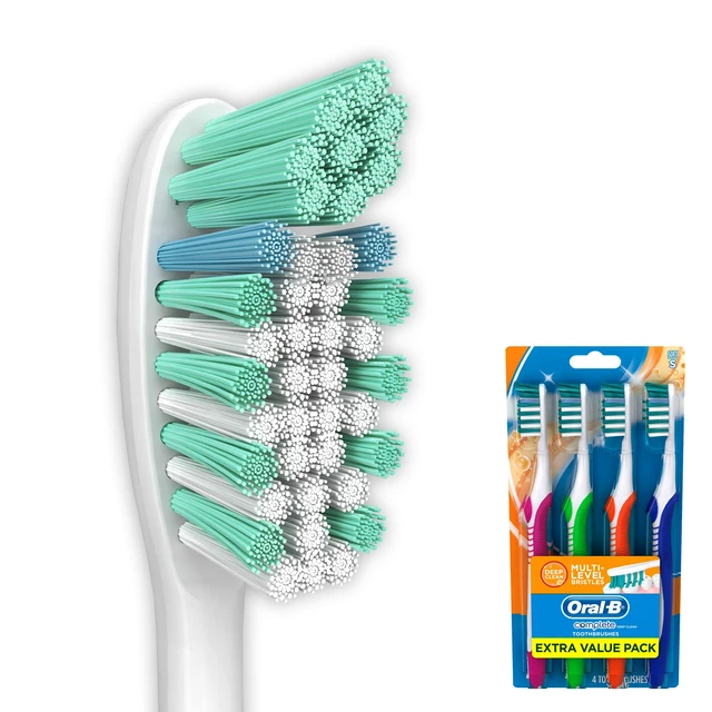 Alt view image 2 of 2 - Complete Deep Clean Soft Bristles Toothbrush 4 Count