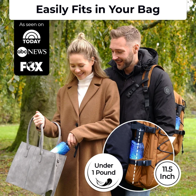 Alt view image 2 of 6 - Strongest Windproof Travel Umbrella (Compact, Superior & Beautiful) | Small Strong but Light Portable and Automatic Folding Rain Umbrella, Durable Premium Grip, Fits Car and Backpack