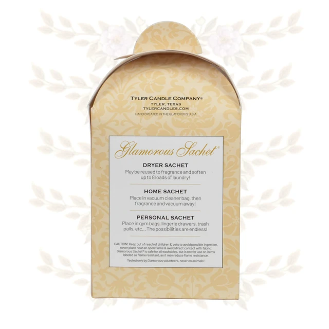 Alt view image 3 of 7 - Tyler Candle Diva Dryer Sachets, 8 Glamorous Reusable Dryer Sachets, 2 Pack (4 per Pack) Bundle with Stain Remover Pen, Home Laundry Softener Sheets, Scent for Clean Fabric Detergent Beads