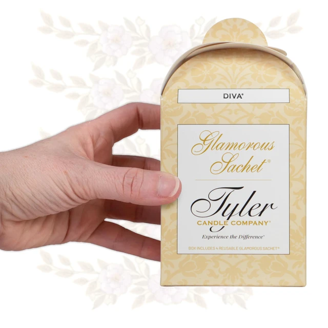 Alt view image 5 of 7 - Tyler Candle Diva Dryer Sachets, 8 Glamorous Reusable Dryer Sachets, 2 Pack (4 per Pack) Bundle with Stain Remover Pen, Home Laundry Softener Sheets, Scent for Clean Fabric Detergent Beads