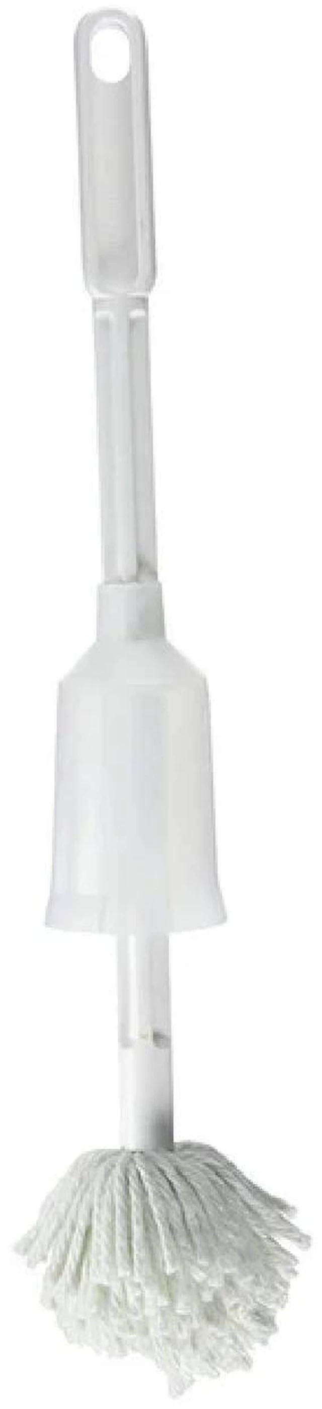 Main image of Toilet Bowl Cleaner Brush Antimicrobial Toilet Swab with Soft Non-Scratch Head, Long Handle, Deep Cleaning Under Rim (Pack of 1)