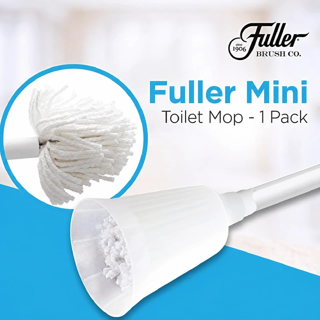 Alt view image 3 of 7 - Toilet Bowl Cleaner Brush Antimicrobial Toilet Swab with Soft Non-Scratch Head, Long Handle, Deep Cleaning Under Rim (Pack of 1)