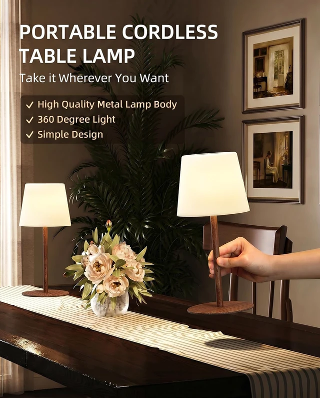 Alt view image 7 of 7 - Spa-Like Shower Lamp IP65 Waterproof Bathroom Lamp, Rechargeable Cordless Mood Light, 3 Color Temps for Relaxing Bathroom & Bathtub Experience (1 Pack)