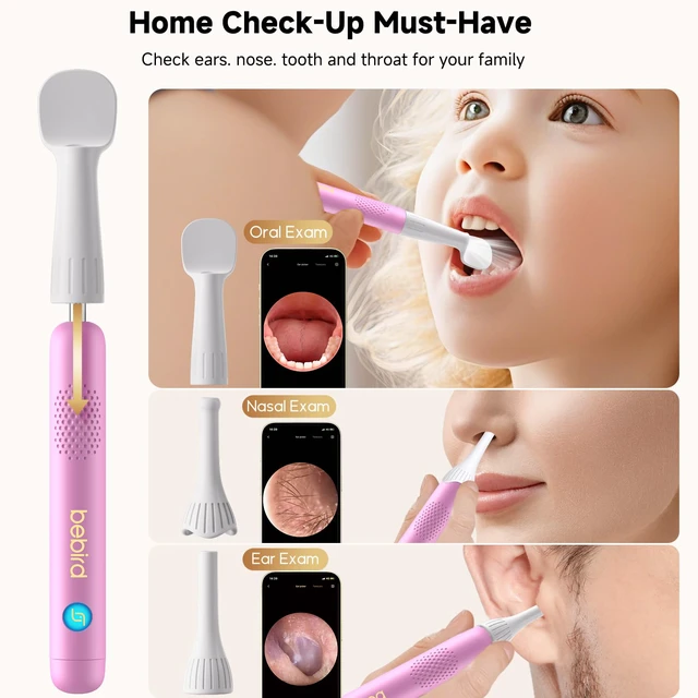 Alt view image 7 of 7 - R1 Ultra Ear Wax Removal Tweezers: 1296P HD Ear Camera Cleaner IP67 | FSA/HSA Painless Tweezers & Visual Dropper Tool, Help Remove Various Earwax with 11 Tips, 3-Piece Slicone ENT Home Check Kits