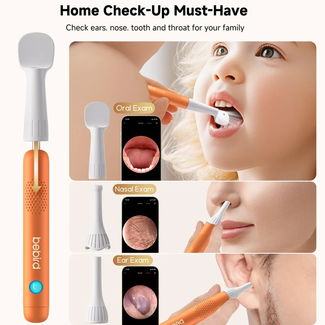 Alt view image 7 of 7 - R1 Ultra Ear Wax Removal Tweezers: 1296P HD Ear Camera Cleaner IP67 | FSA/HSA Painless Tweezers & Visual Dropper Tool, Help Remove Various Earwax with 11 Tips, 3-Piece Slicone ENT Home Check Kits