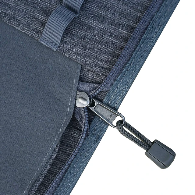Alt view image 5 of 7 - 48 Fountain Pen Case Gray Organizer Bag, Waterproof Canvas Pen Display Holder with YKK zipper