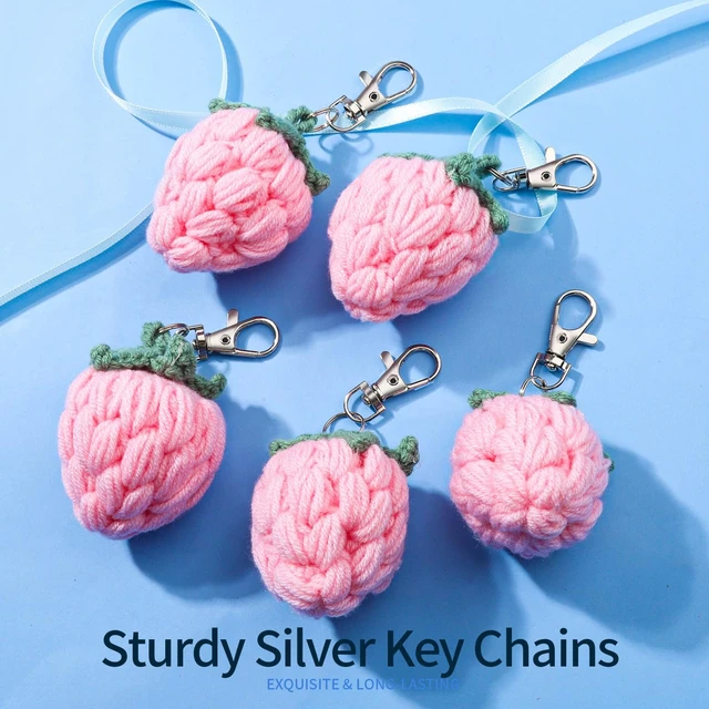 Alt view image 4 of 7 - 480PCS Lobster Claw Clasps and Key Rings, Keychain Making Kit - 240PCS Keychain Clips and 240PCS Key Chain Ring, Split Rings, for Key Chains, Crafts, Lanyard, Key, Jewelry Making