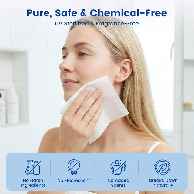 Alt view image 3 of 6 - 500 PCS Compressed Towels, Bulk Disposable Towels for Face | Portable Washcloths for Travel Expandable Wipes, Tablets Survival Gear Kit for Outdoors, Camping Hiking Hotel
