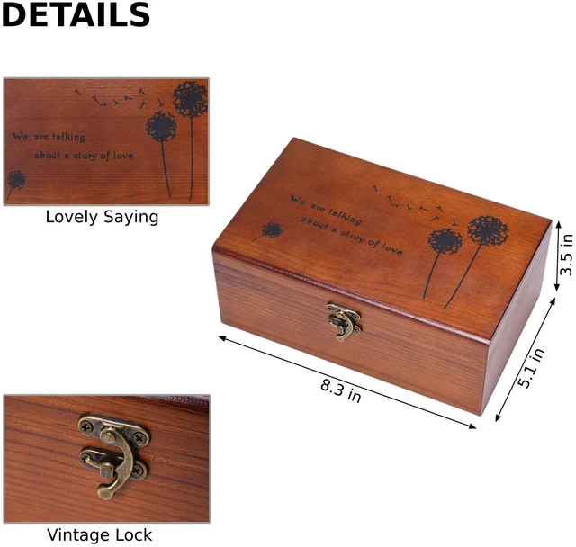 Alt view image 7 of 7 - Wooden Sewing Kit Box, Wooden Sewing Box with Sew Kit Accessories | Sewing Repair Kit Sewing Basket, Basic Sewing Kit for Adults, Beginner Universal Home Sewing Repair Tool Kit Sewing Set