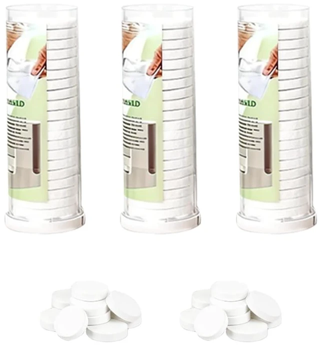 Main image of Towel Refills for Hot Face Towel Heater Machine, 60 Pcs Disposable Compressed Face Towels for Smart Towel Warmer, 3 Buckets, 20 Pcs Per Bucket