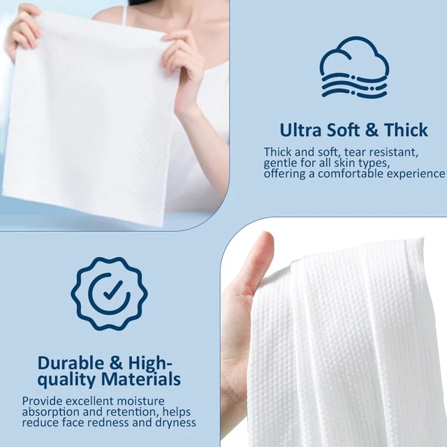 Alt view image 3 of 7 - Towel Refills for Hot Face Towel Heater Machine, 60 Pcs Disposable Compressed Face Towels for Smart Towel Warmer, 3 Buckets, 20 Pcs Per Bucket