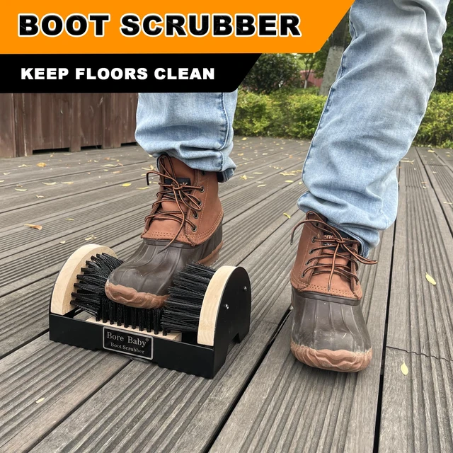 Alt view image 2 of 7 - Boot Scrubber Outdoor Heavy Duty | Boot Scraper Brush, Shoe Mud Cleaner
