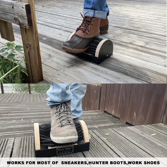 Alt view image 4 of 7 - Boot Scrubber Outdoor Heavy Duty | Boot Scraper Brush, Shoe Mud Cleaner