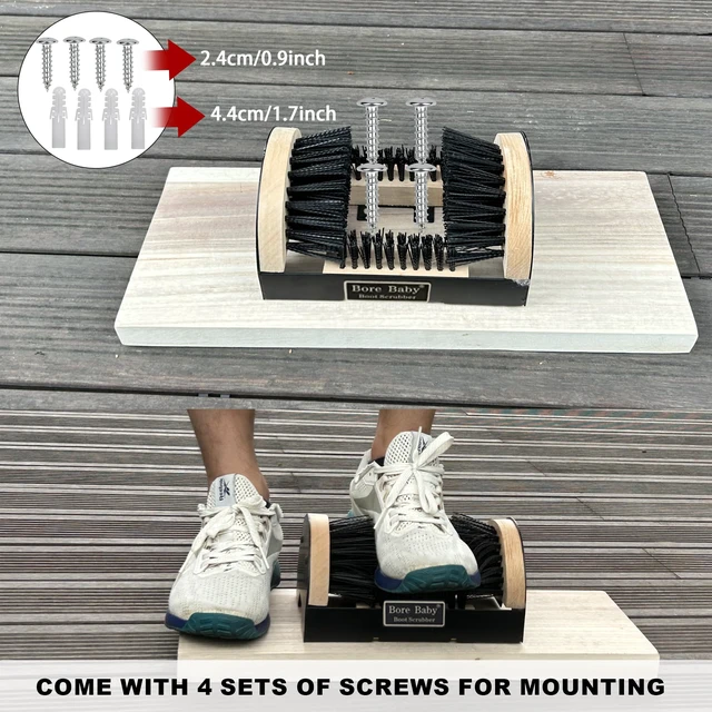 Alt view image 6 of 7 - Boot Scrubber Outdoor Heavy Duty | Boot Scraper Brush, Shoe Mud Cleaner