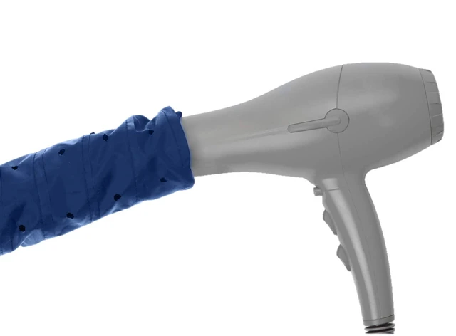 Alt view image 3 of 5 - Bonnet Hood Hair Dryer Attachment, At Home Hair Dryer Hood for Hand Held Hair Dryer, Extra-Large, Navy