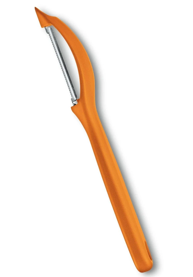 Main image of Swiss Army Serrated Peeler, Orange