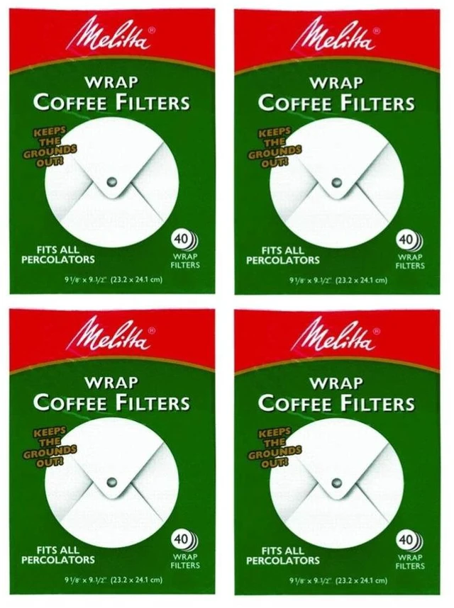 Main image of 627402 Super Premium Wrap Around Coffee Filters 4-pack, 40 Count each