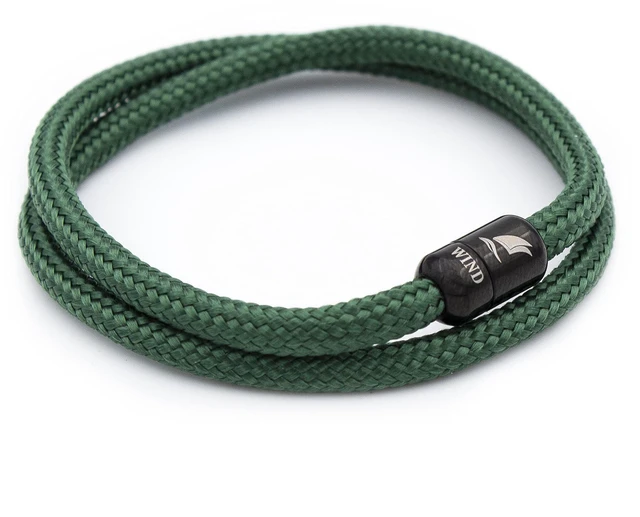 Main image of - Paracord Mens Bracelet - Bracelet for Women - Rope Bracelet String With Magnetic Clasp - Wrist Surfer Bracelet - Handmade Surfer Magnetic Bracelets - Sturdy & Waterproof