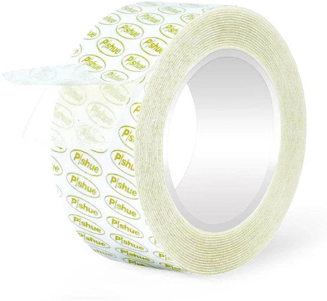 Main image of Double Sided Tape Heavy Duty, Removable Nano Adhesive Tape, 2" x 16.5FT | Clear Mounting Tape No Residue, Picture Hanging Adhesive Strips Waterproof for Walls Photo Crafts Carpet Poster, Extra Strong