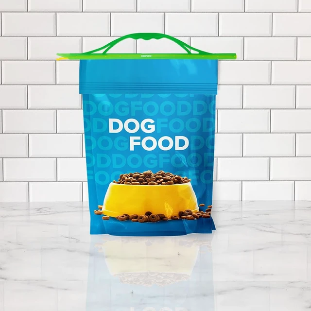 Alt view image 5 of 6 - Heavy Duty Handle Set. 3 Different Size Bag Clips to Seal Large Bags in Your Home, Garage and More. Bag Sealer for Dog Food and cat Food, Bird Seed, Potting Soil and More. 3 Pack.