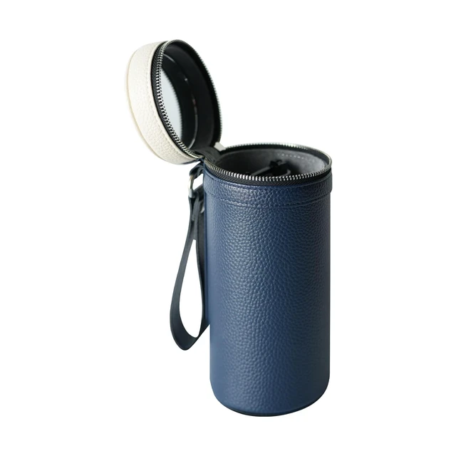 Alt view image 7 of 7 - 3 Slot Sunglasses Case, Portable Eyeglass Storage Holder for Travel | pu Leather Unisex style for men and women; fits most standard sunglasses, prescription glasses and fashion eyewear.
