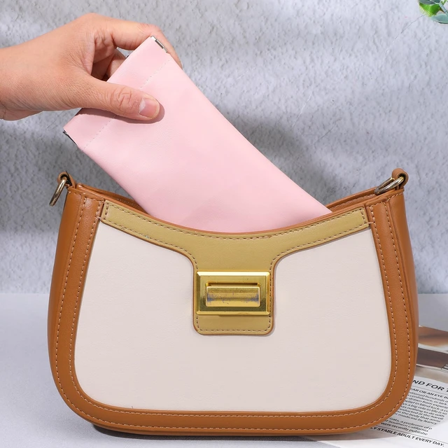 Alt view image 6 of 7 - 20 Pack Soft Leather Sunglasses Case Pouch with Squeeze Top Closure - 10 Colors (2 Each), PU Eyeglasses Holder for Women & Men, Anti-Scratch Glasses Storage Bag