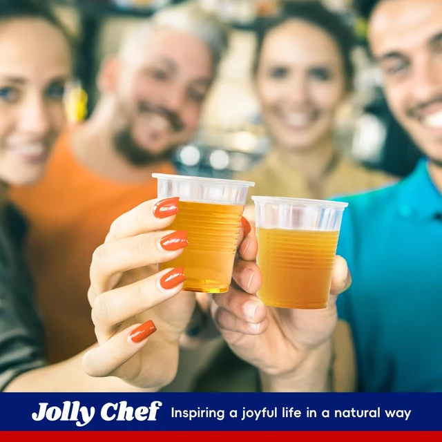 Alt view image 7 of 7 - 700 Pack 3 oz Clear Plastic Cups, Disposable Mouthwash Cups | Ideal for Hot/Cold Samples, Sauce, Sauce Portions, Wine and Spirits; Suitable for Home, Clinics, Bars and Sampling Events