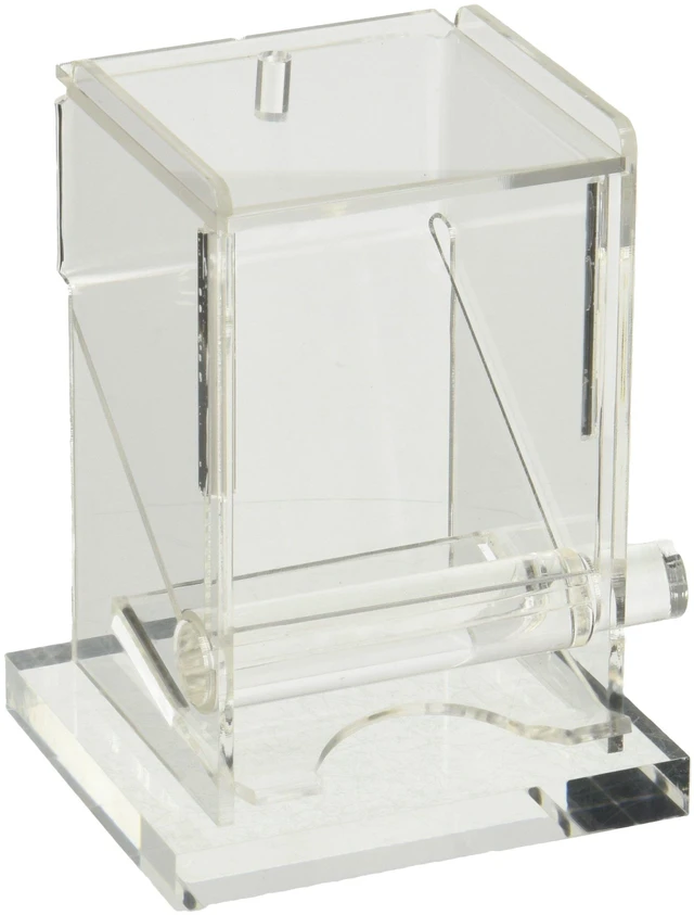 Main image of Acrylic Toothpick Dispenser,Clear,Medium | Dishwasher safe, BPA-free, Shatterproof, Metered dispensing, Scratch-resistant, High capacity