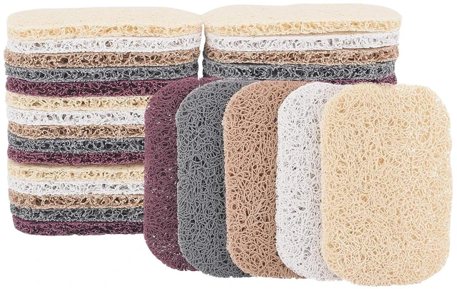 Main image of Soap Lift Pad, 30 Pcs 5 Colors Soap Saver Soap Dish Holder Accessory Drains Water, Circulates Air, Extends Soap Life for Bathroom, Kitchen, Office, Gym