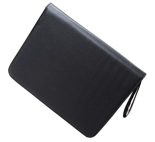 Alt view image 5 of 7 - 48 Fountain Pen Case PU Leather, Rollerball Pen Display Holder Bag, Pouch Large Capacity for your Collection - Black