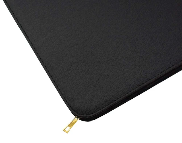 Alt view image 7 of 7 - 48 Fountain Pen Case PU Leather, Rollerball Pen Display Holder Bag, Pouch Large Capacity for your Collection - Black