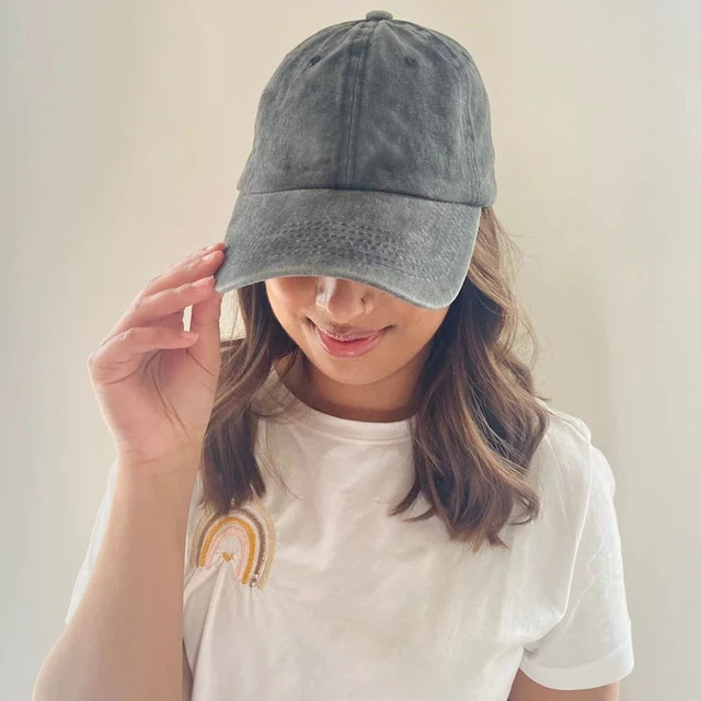 Alt view image 6 of 6 - 6 Pieces Vintage Washed Plain Baseball Cap Distressed Dad Golf Hat for Men Women (Multicolors)
